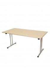 Stůl konferenční skládací FOLD 1400x690mm Bříza