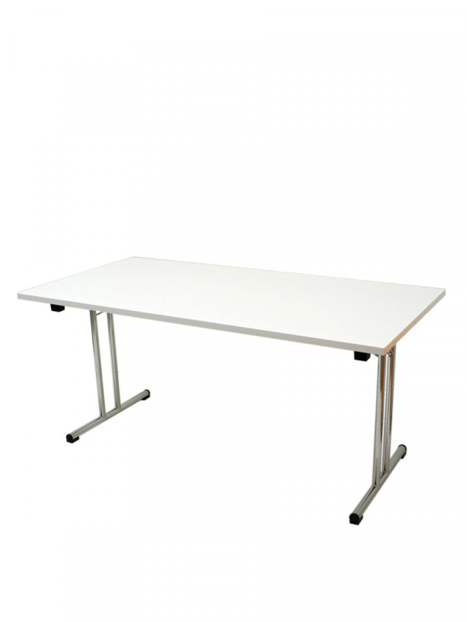 Stůl konferenční skládací FOLD 1400x690mm Bílá