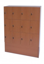 Skříň boxová 12 dveřová Třešeň