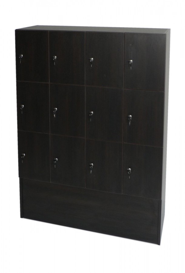 Skříň boxová 12 dveřová Wenge