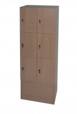 Skříň boxová 6 dveřová Buk