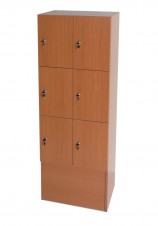 Skříň boxová 6 dveřová Třešeň