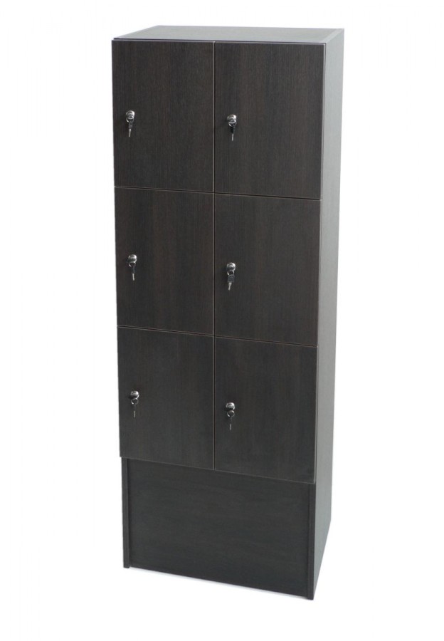 Skříň boxová 6 dveřová Wenge